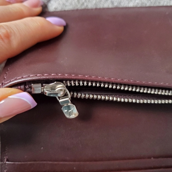 Authentic Louis Vuitton Brazza Portefeuille Brown Leather Bifold Long Wallet - Picture 10 of 16